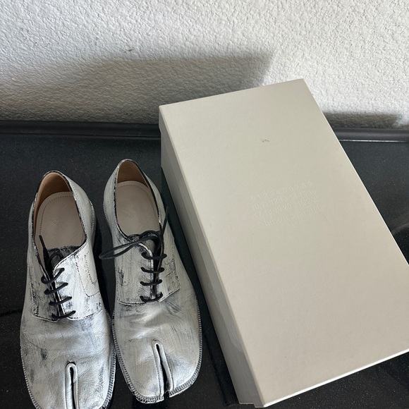 Maison Margiela's Tabi Bianchetto brogues size 39 made in Italy, in original box - Picture 7 of 12
